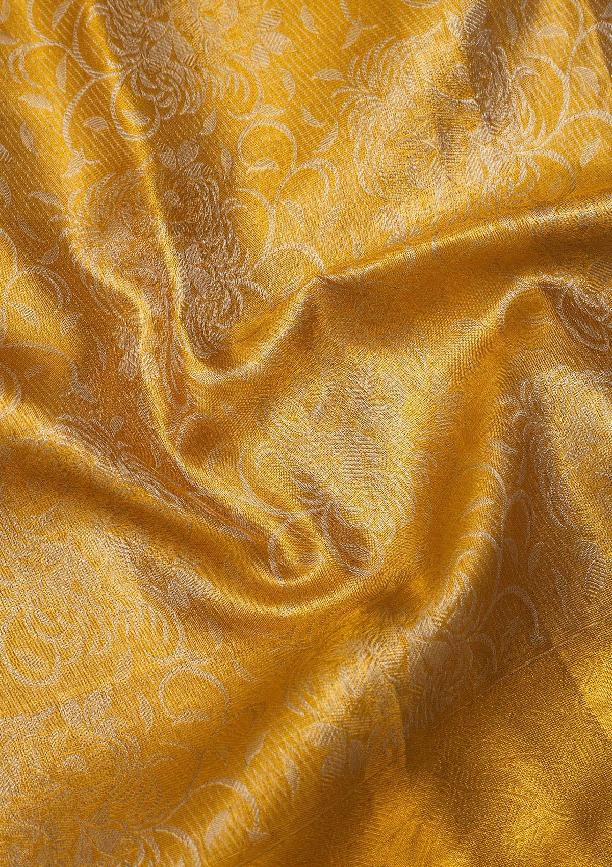 Gold Zariwork Pure Silk Saree