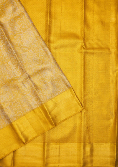 Gold Zariwork Pure Silk Saree