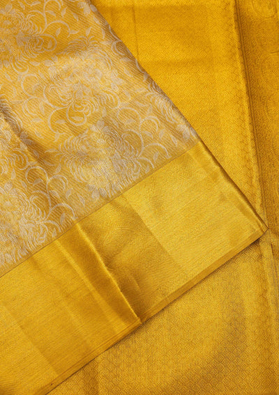 Gold Zariwork Pure Silk Saree