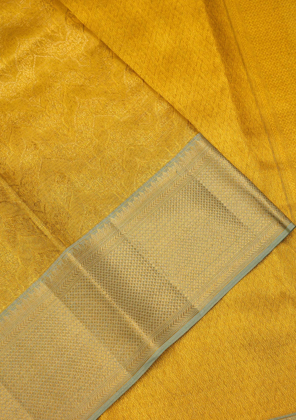 Gold Zariwork Pure Silk Saree