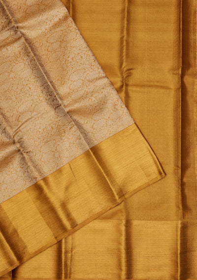 Gold Zariwork Pure Silk Saree