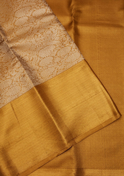 Gold Zariwork Pure Silk Saree