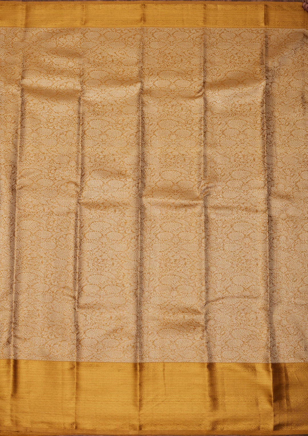 Gold Zariwork Pure Silk Saree