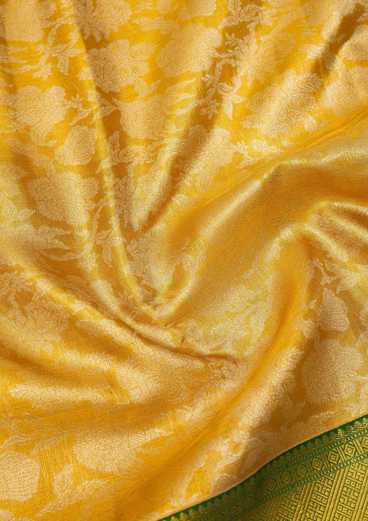 Gold Zariwork Pure Silk Saree