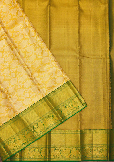 Gold Zariwork Pure Silk Saree