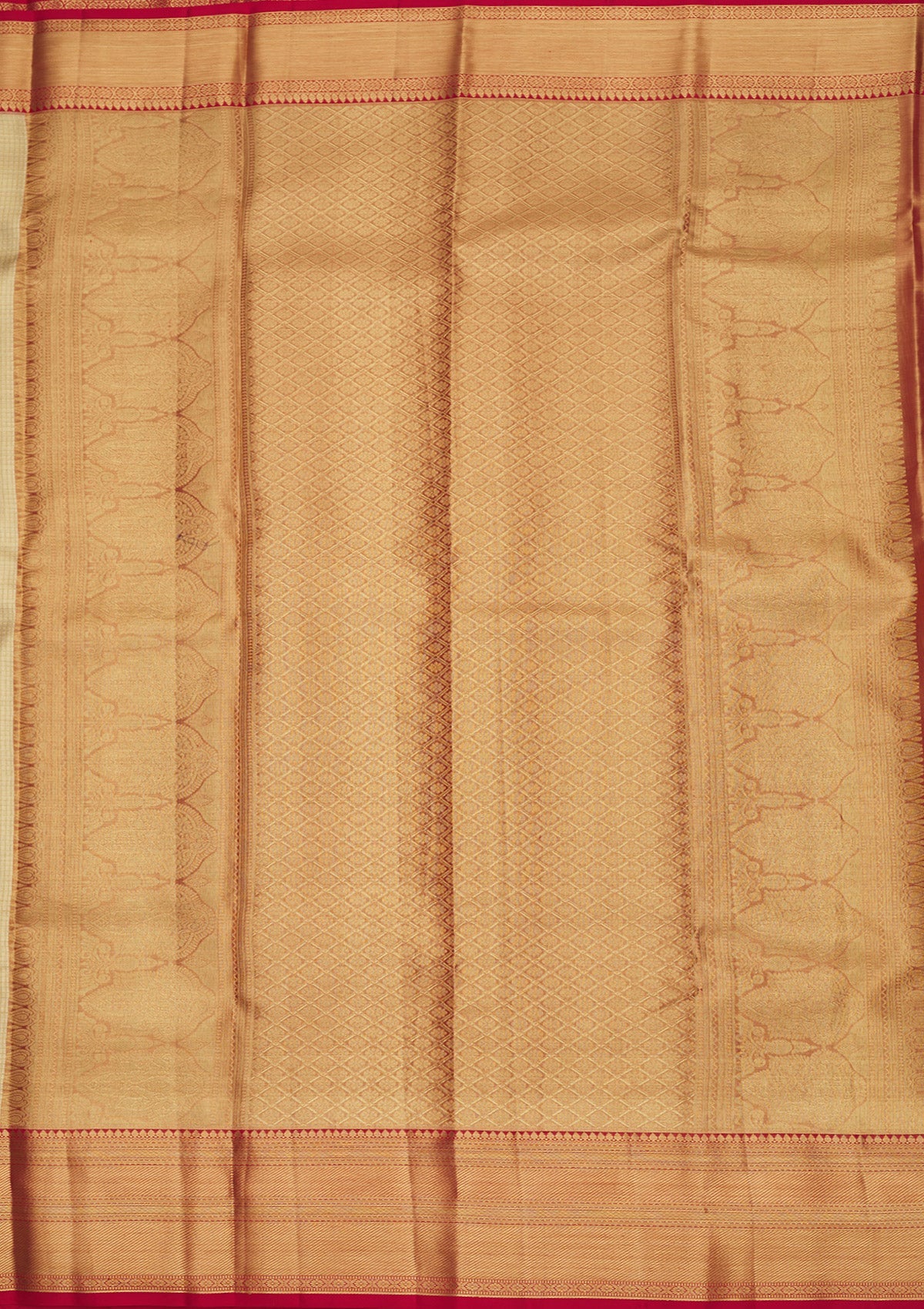 Gold Zariwork Pure Silk Saree