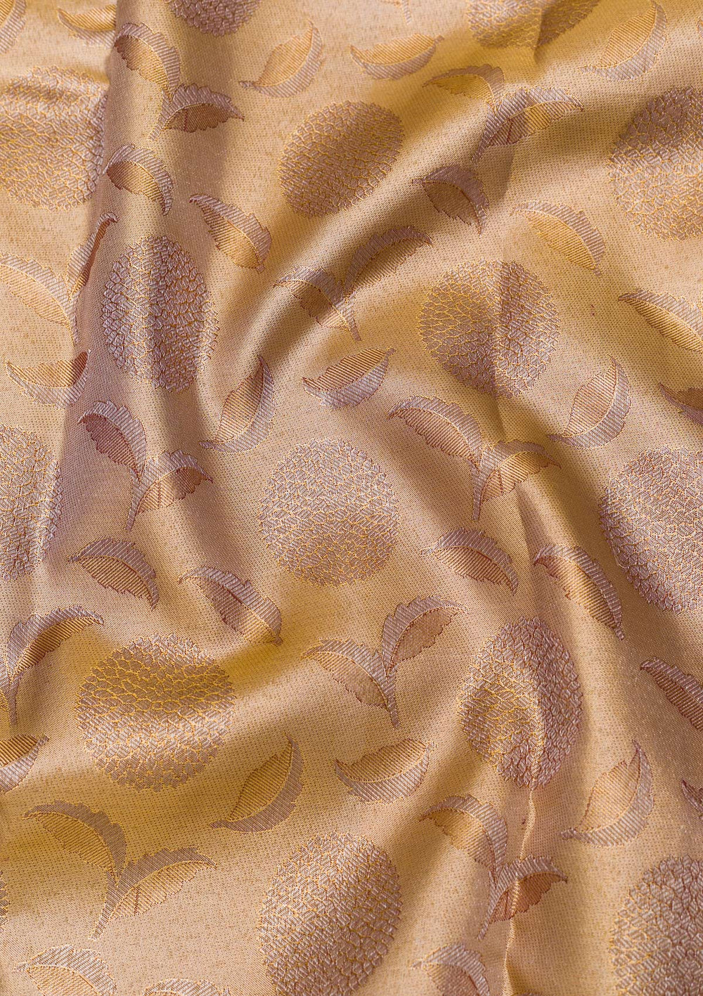 Gold Zariwork Tissue Saree-Koskii