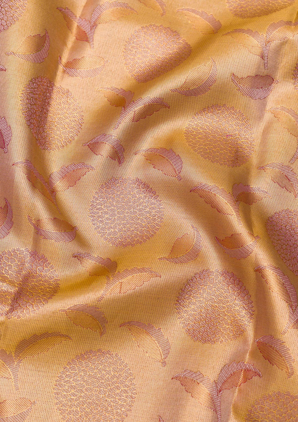 Gold Zariwork Tissue Saree-Koskii