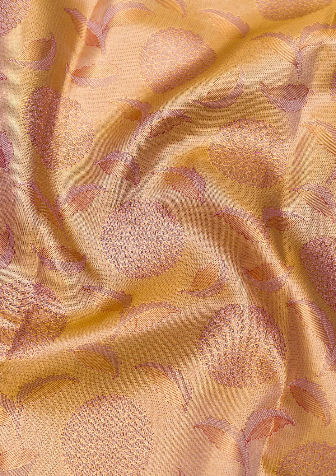 Gold Zariwork Tissue Saree-Koskii