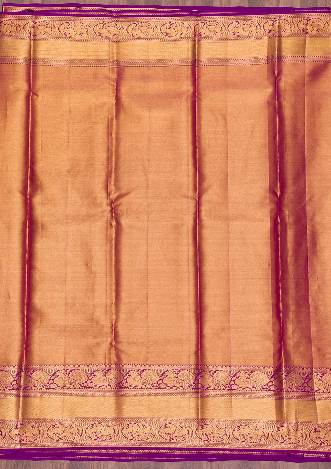 Gold Zariwork Tissue Saree-Koskii