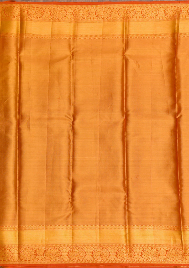 Gold Zariwork Tissue Saree-Koskii