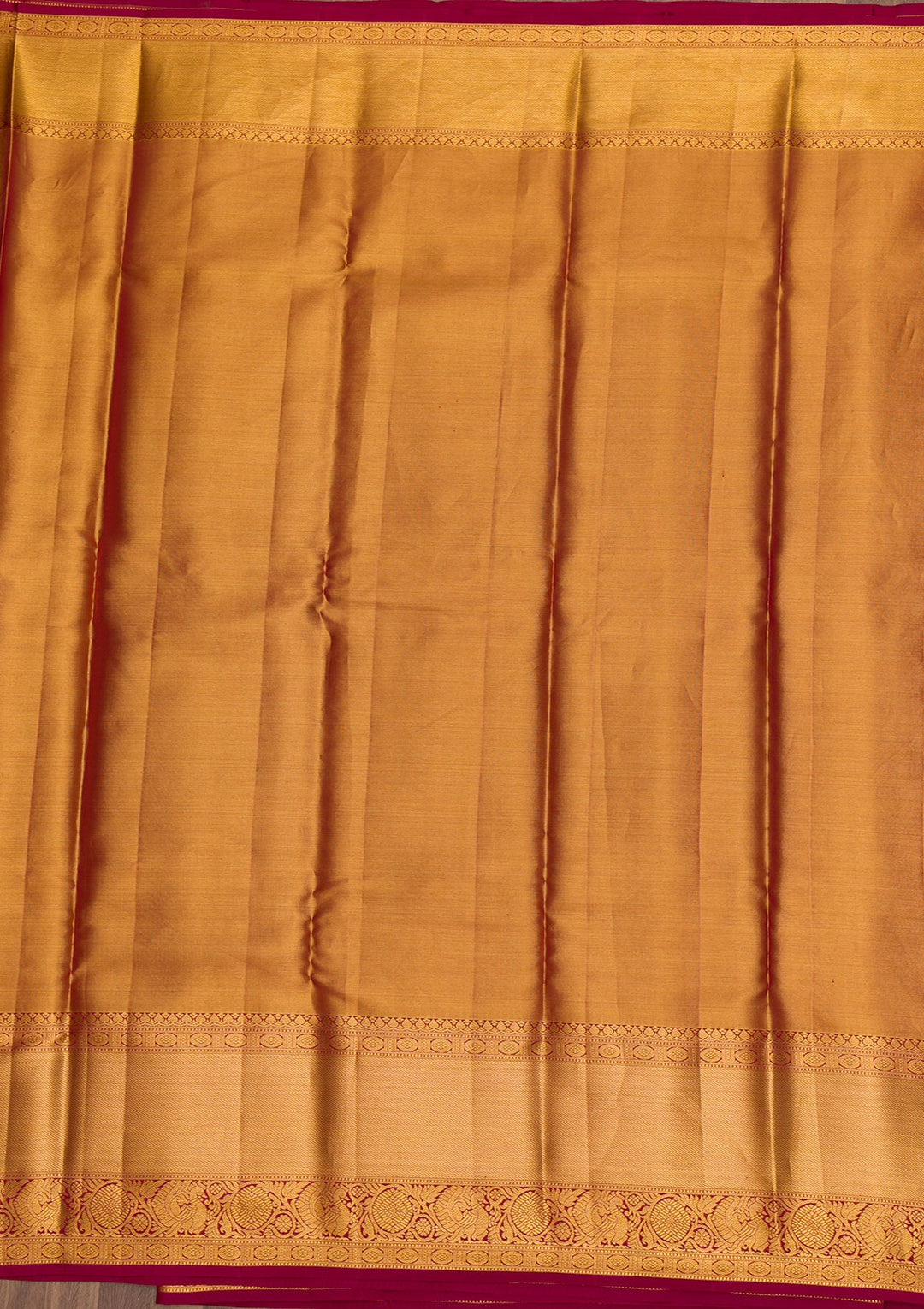Gold Zariwork Tissue Saree-Koskii
