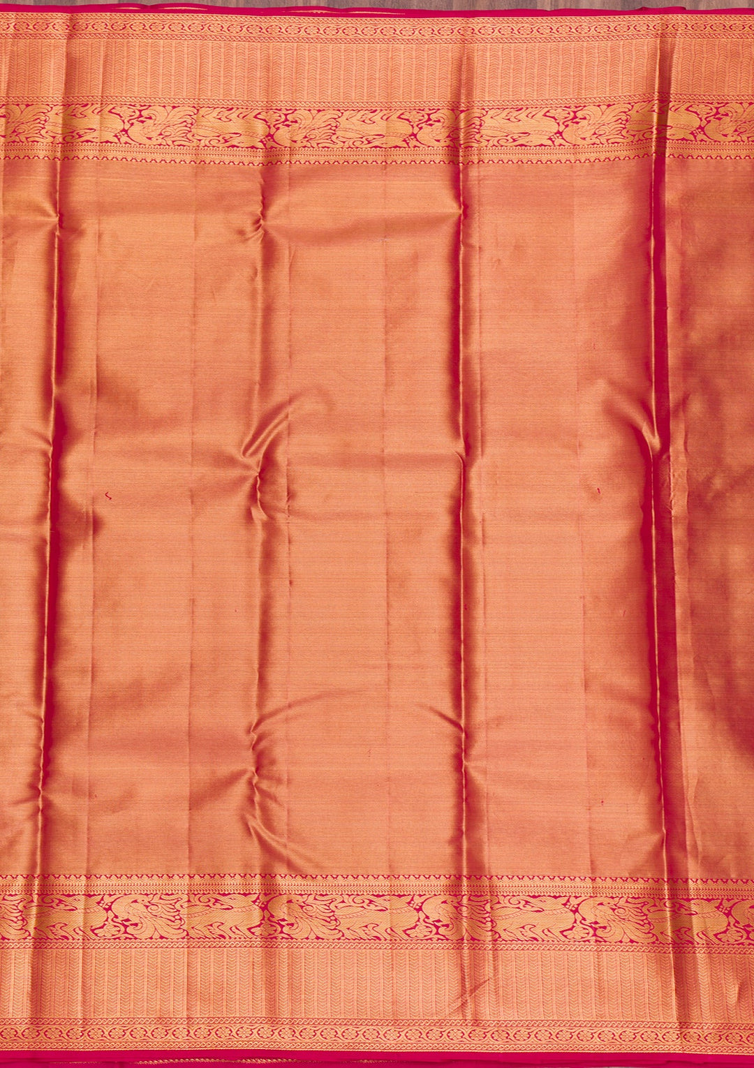 Gold Zariwork Tissue Saree-Koskii