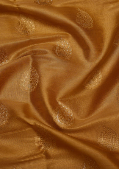 Gold Zariwork Tissue Saree-Koskii