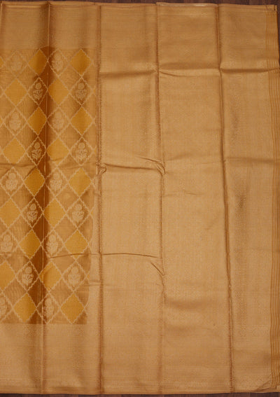 Gold Zariwork Tissue Saree-Koskii