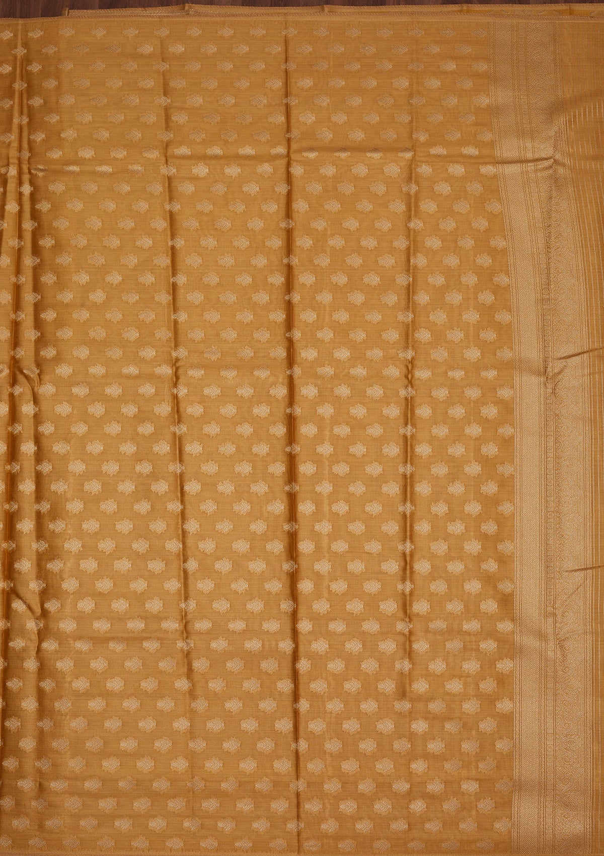 Gold Zariwork Tissue Saree-Koskii