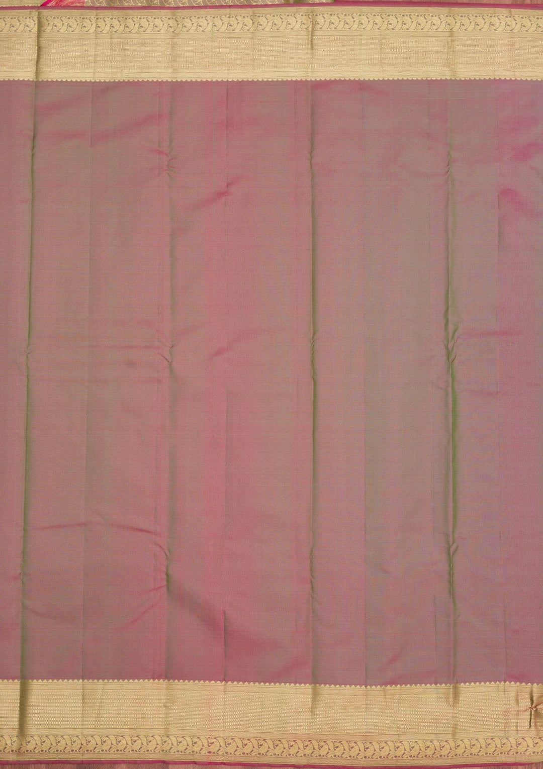 Green Zariwork Pure Silk Saree-Koskii
