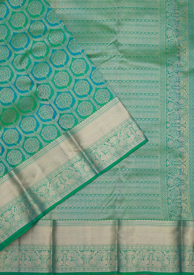 Green Zariwork Pure Silk Saree