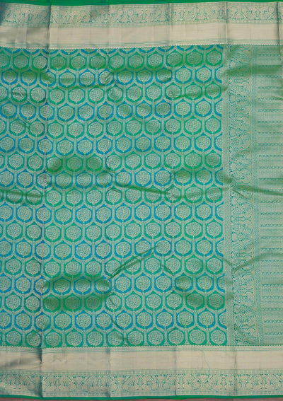 Green Zariwork Pure Silk Saree