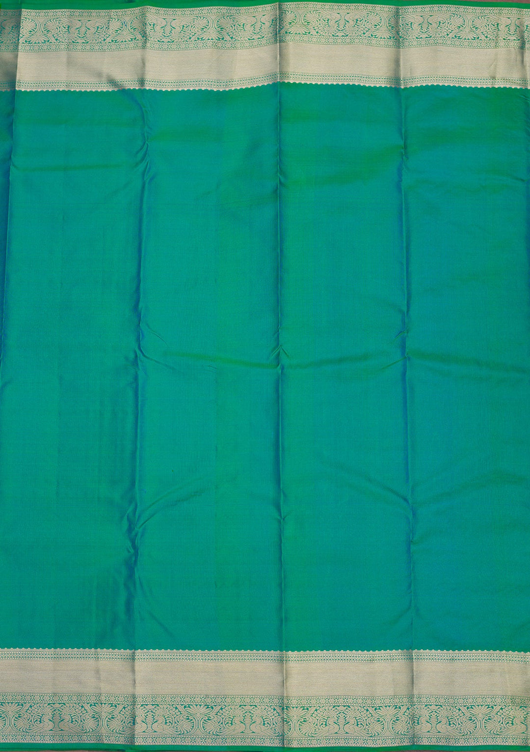 Green Zariwork Pure Silk Saree