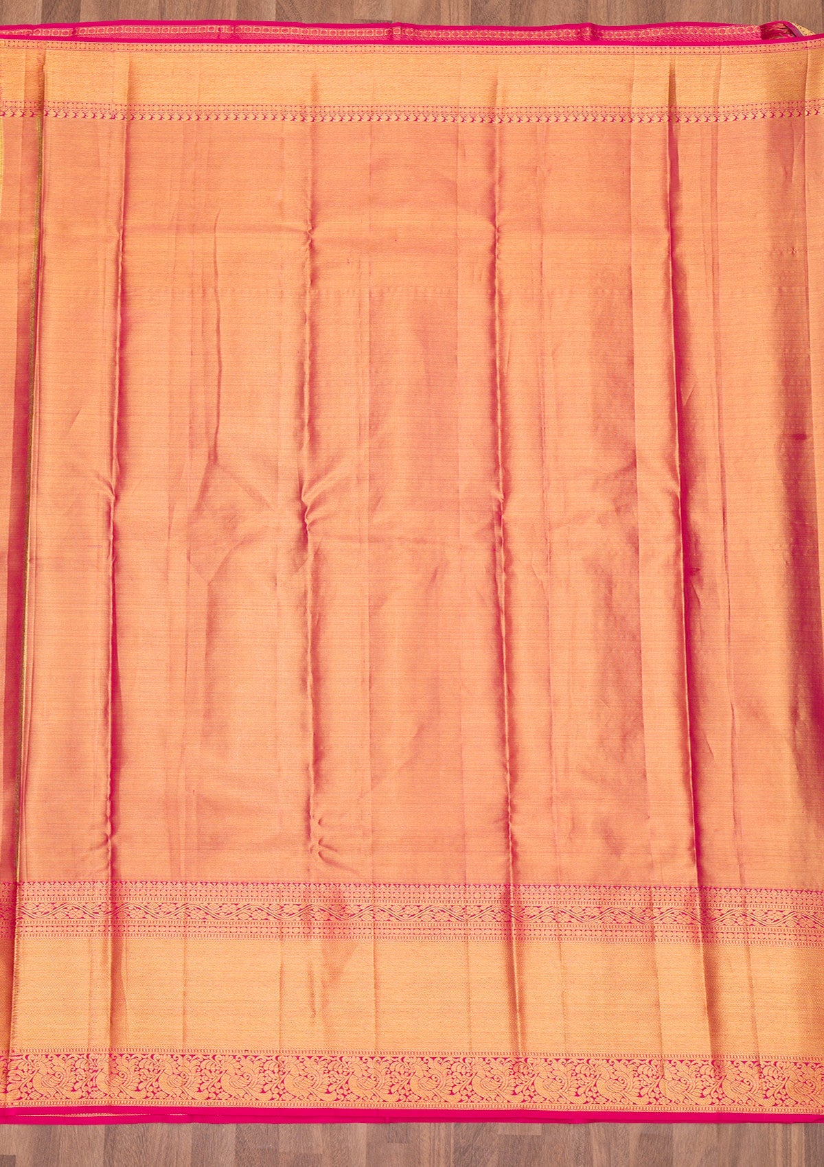 Green Zariwork Pure Silk Saree-Koskii