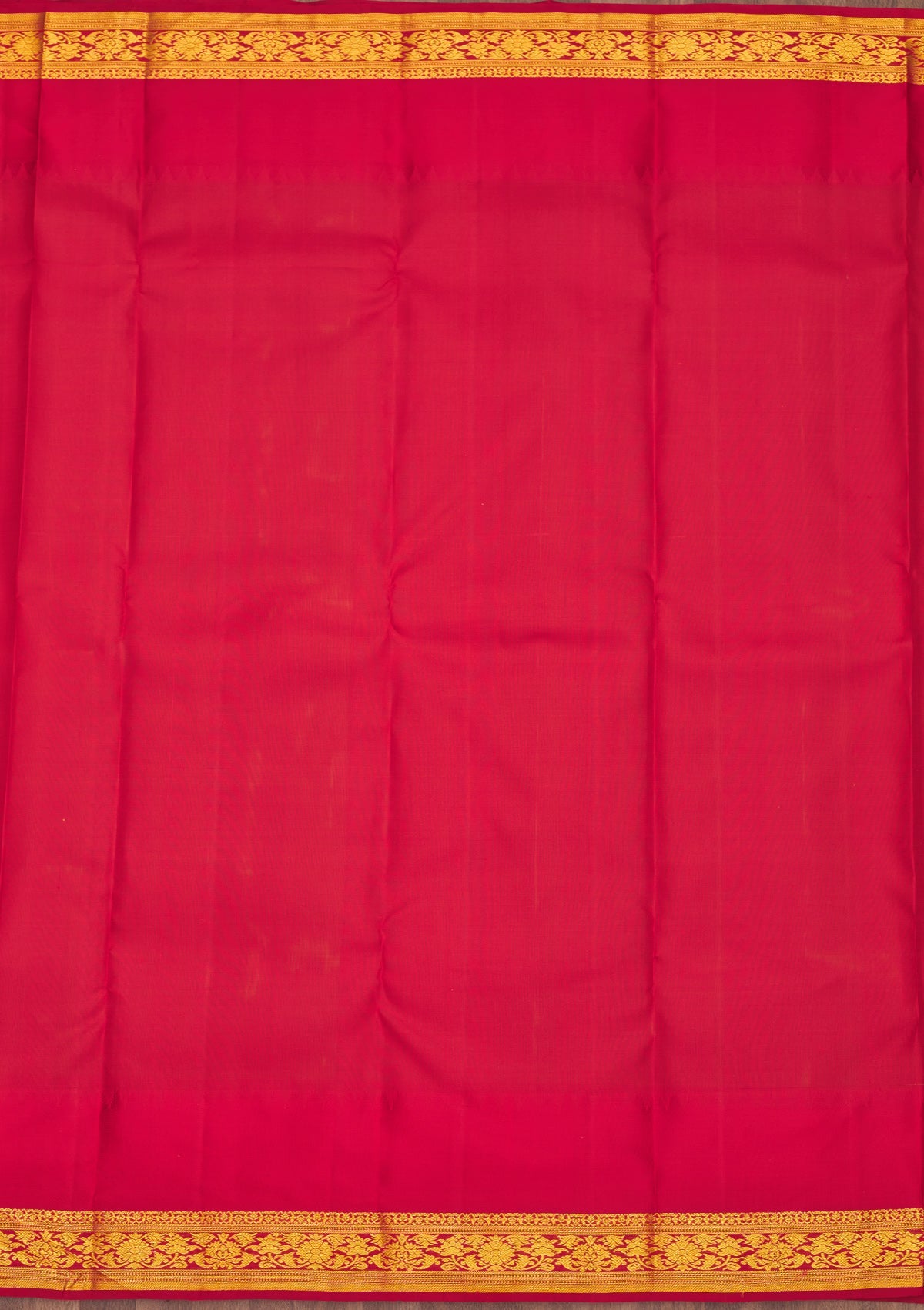 Green Zariwork Pure Silk Saree