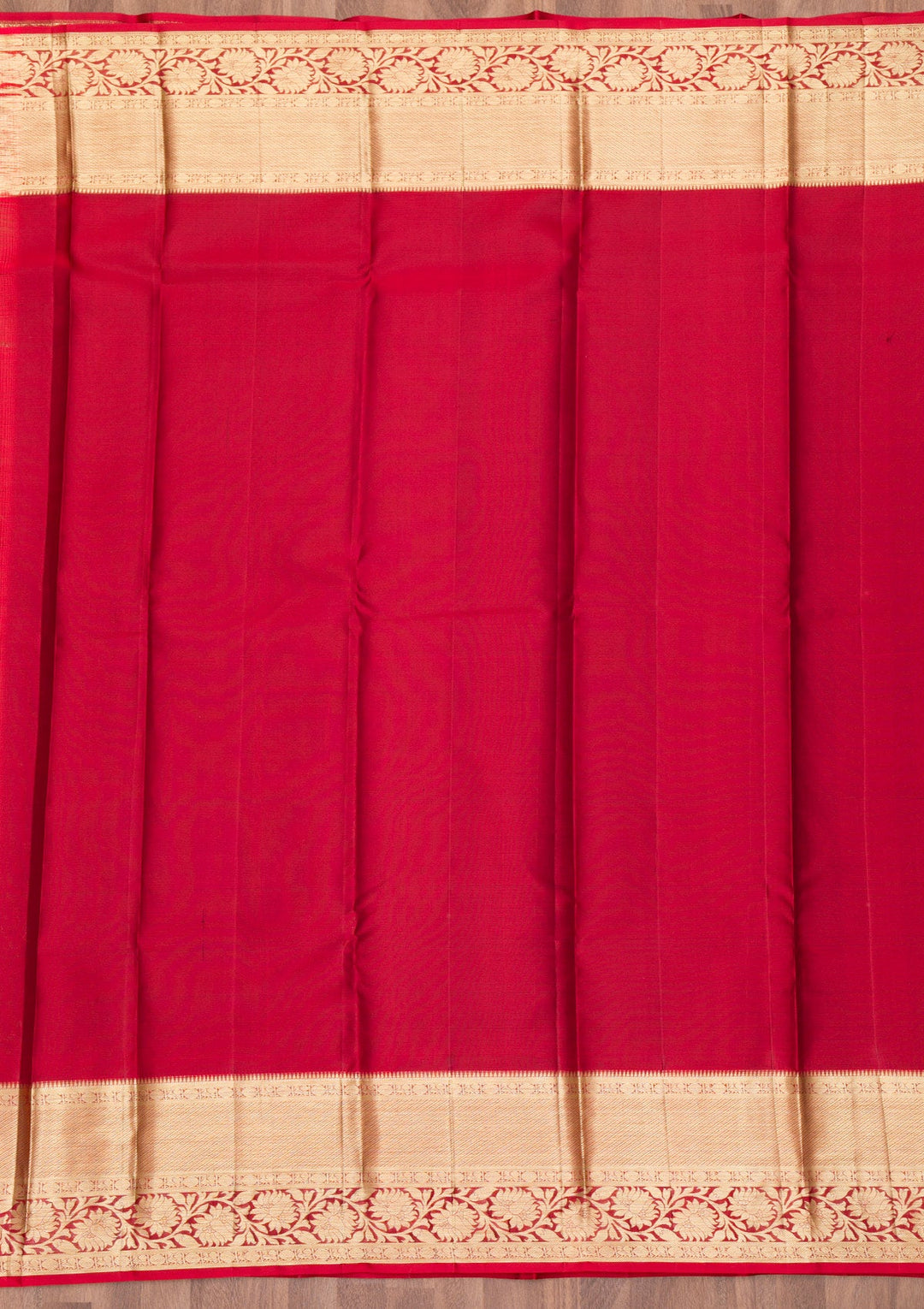 Green Zariwork Pure Silk Saree-Koskii