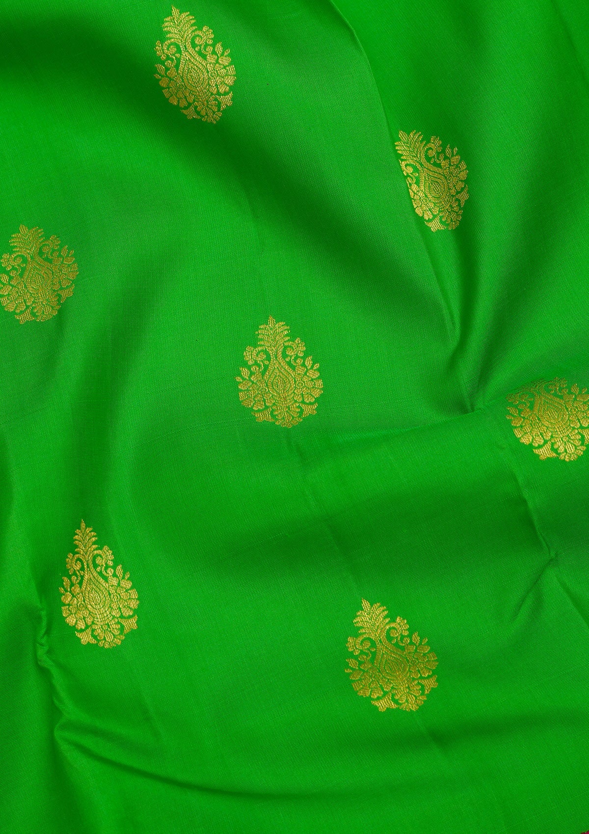 Green Zariwork Pure Silk Saree