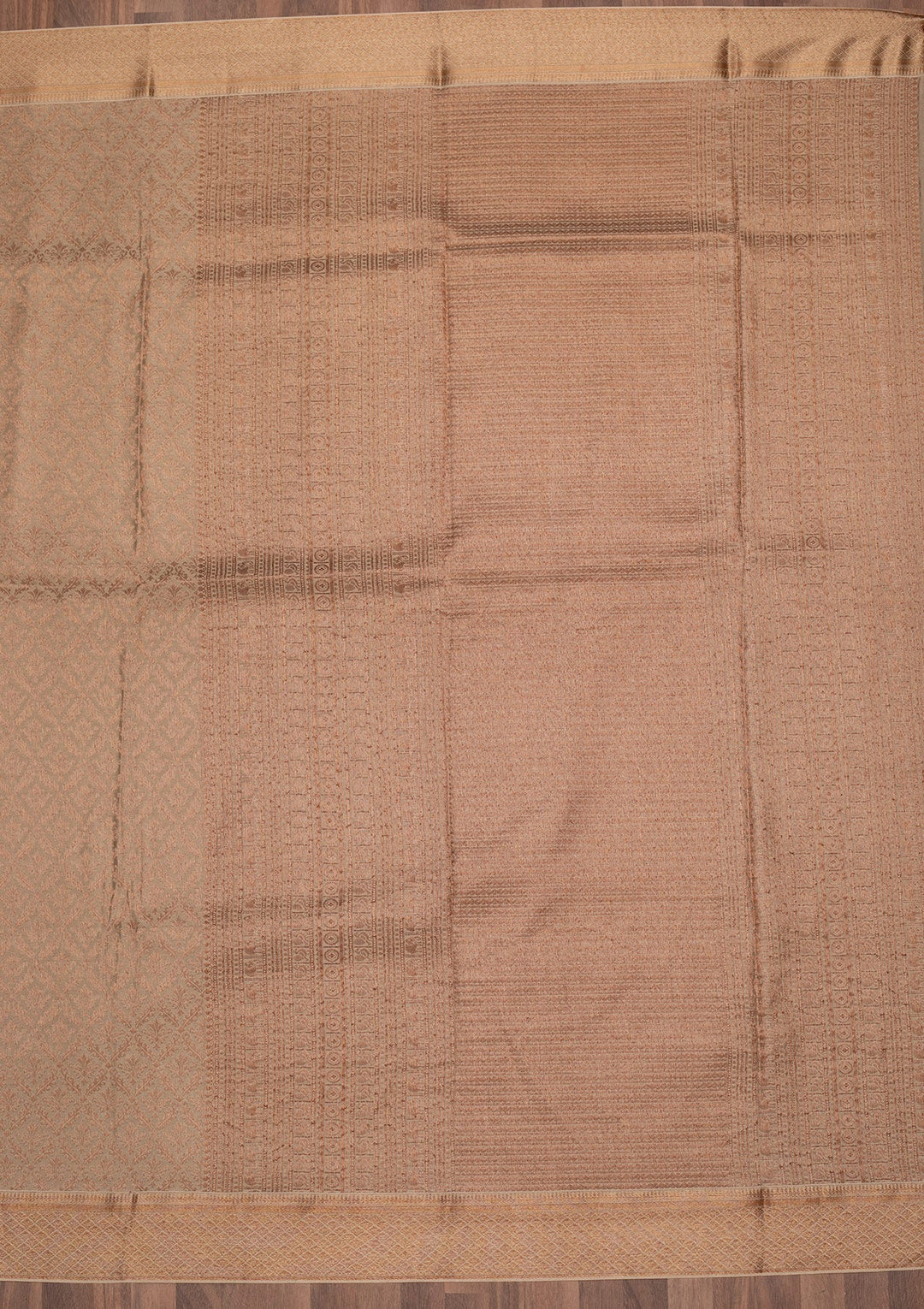 Grey Zariwork Pure Silk Saree-Koskii