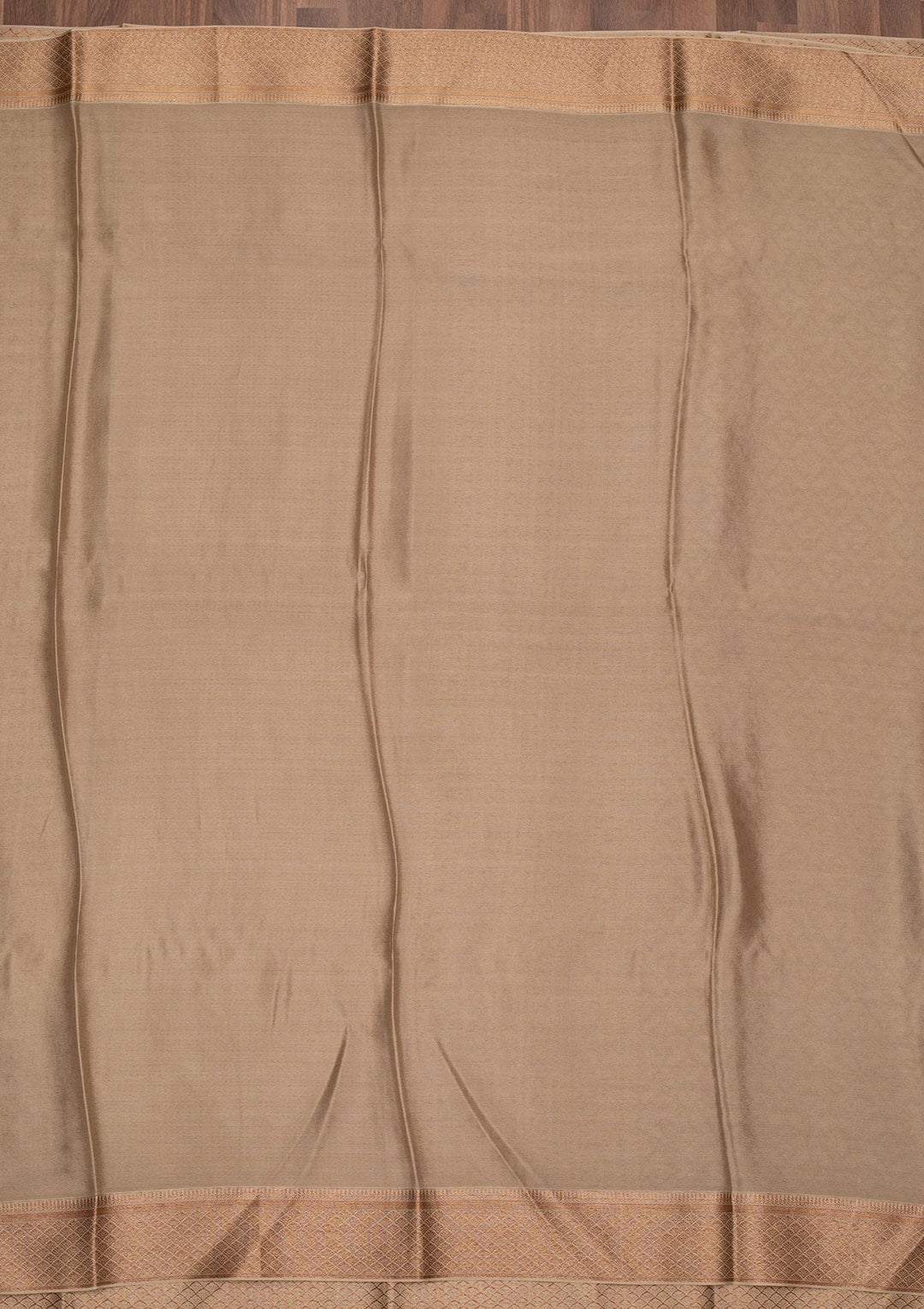 Grey Zariwork Pure Silk Saree-Koskii