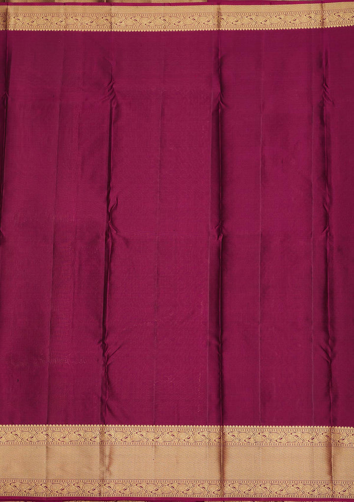 Grey Zariwork Pure Silk Saree-Koskii