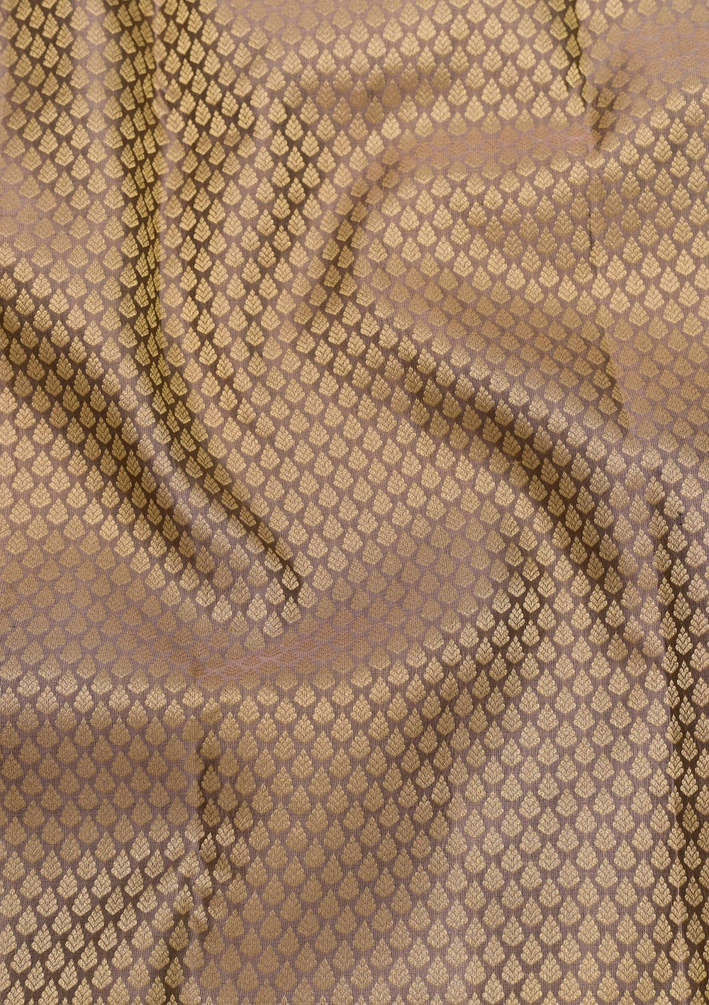 Grey Zariwork Pure Silk Saree-Koskii