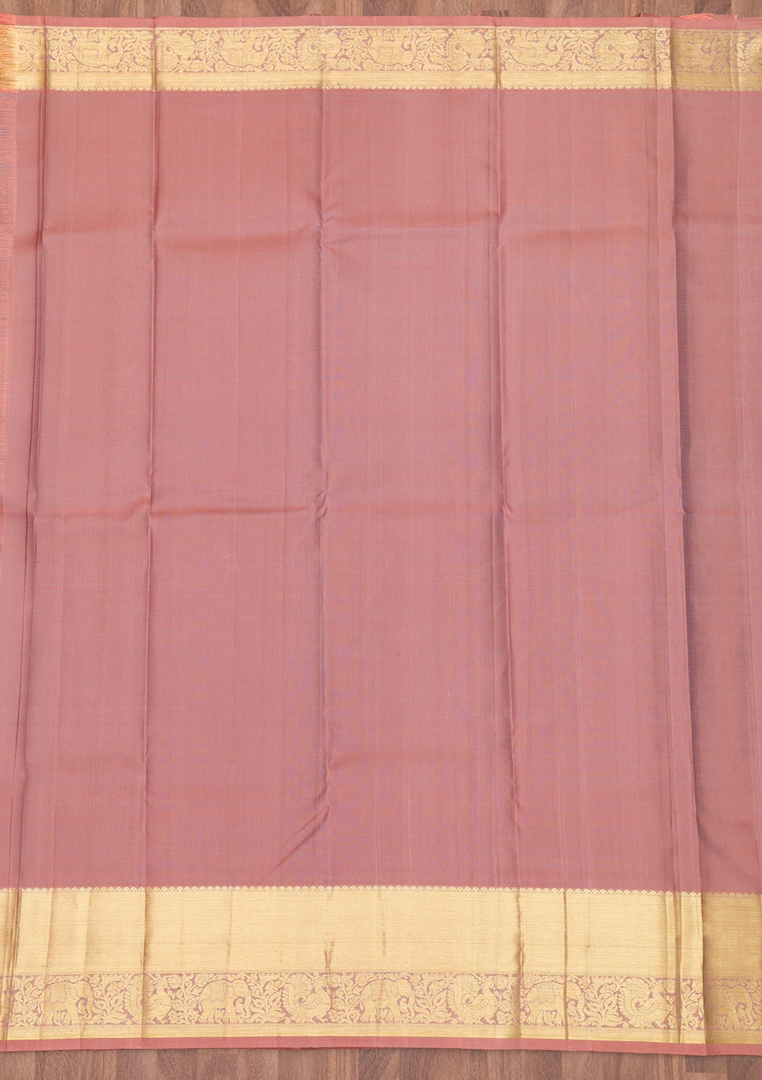 Grey Zariwork Pure Silk Saree-Koskii