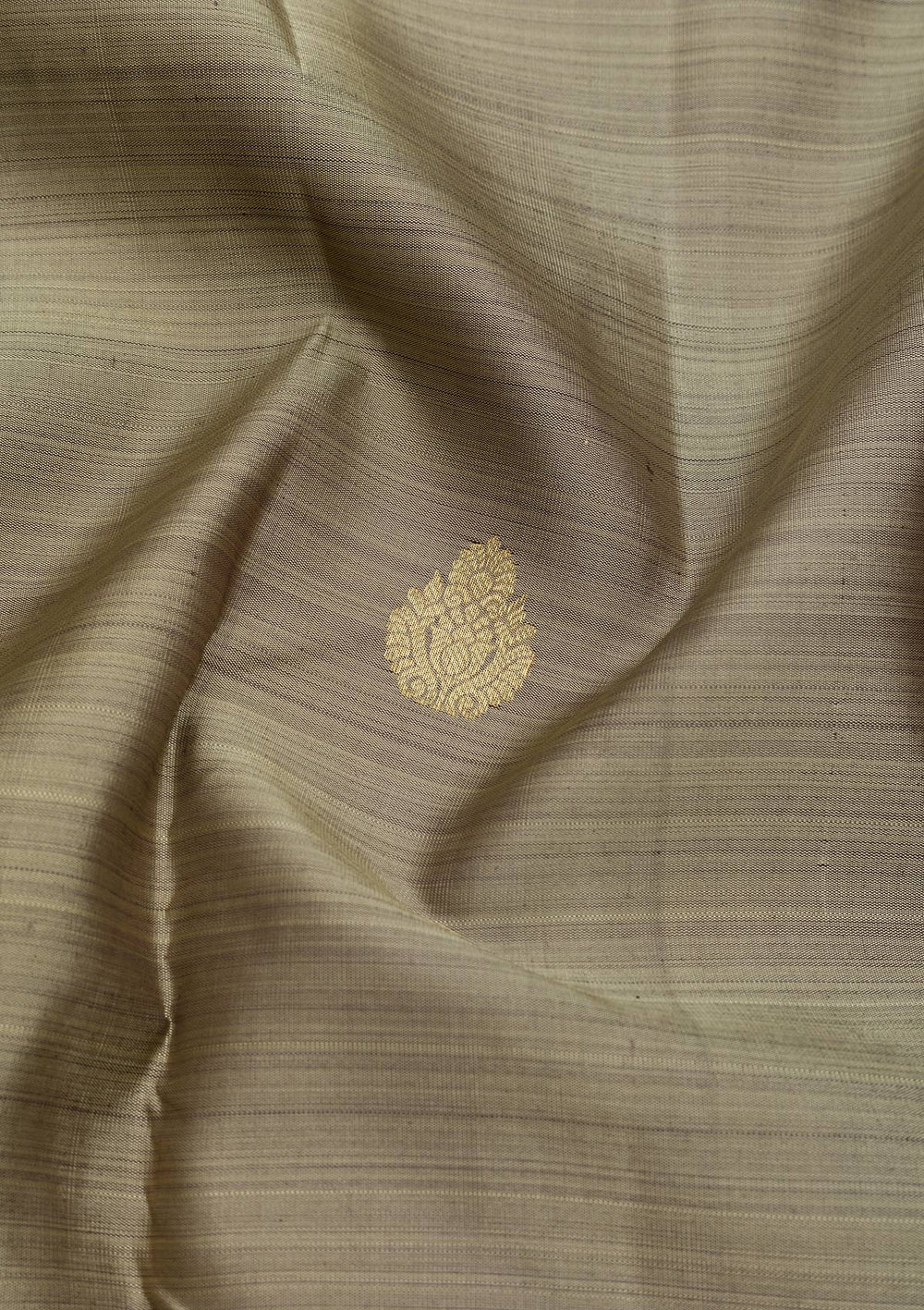 Grey Zariwork Pure Silk Saree-Koskii