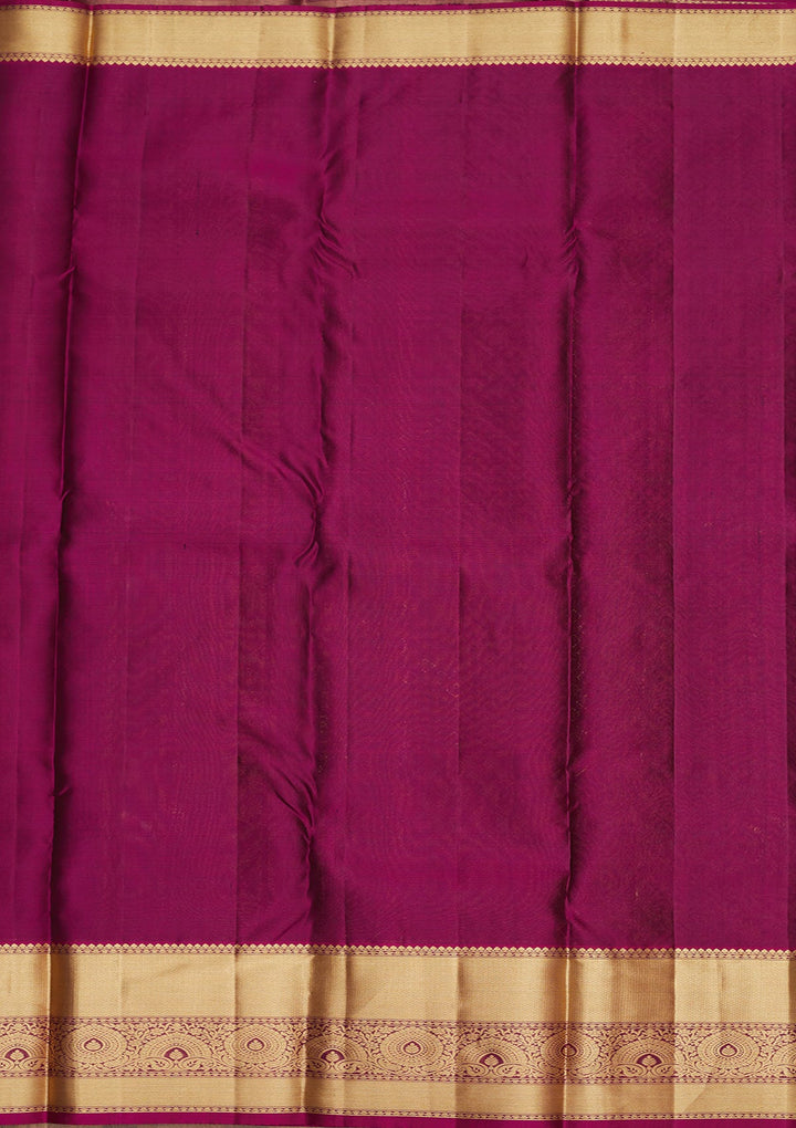 Grey Zariwork Pure Silk Saree-Koskii