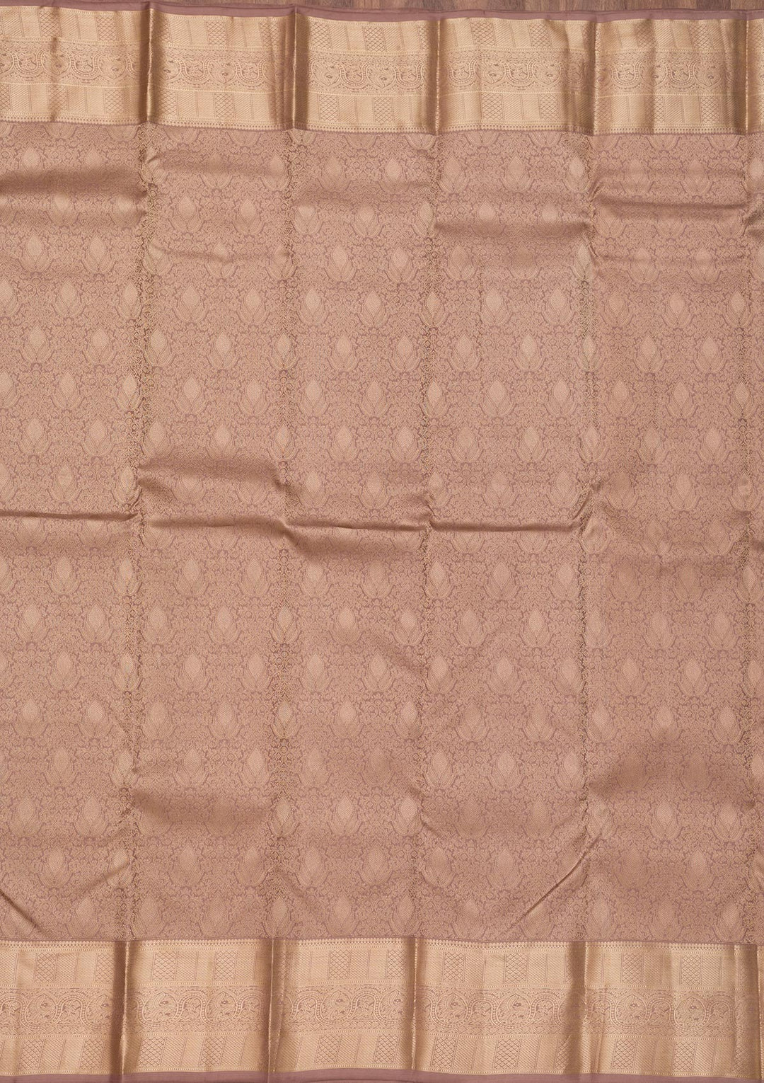 Grey Zariwork Pure Silk Saree-Koskii