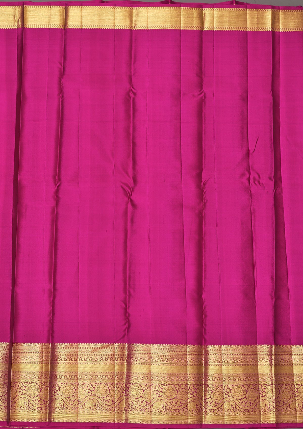 Grey Zariwork Pure Silk Saree-Koskii