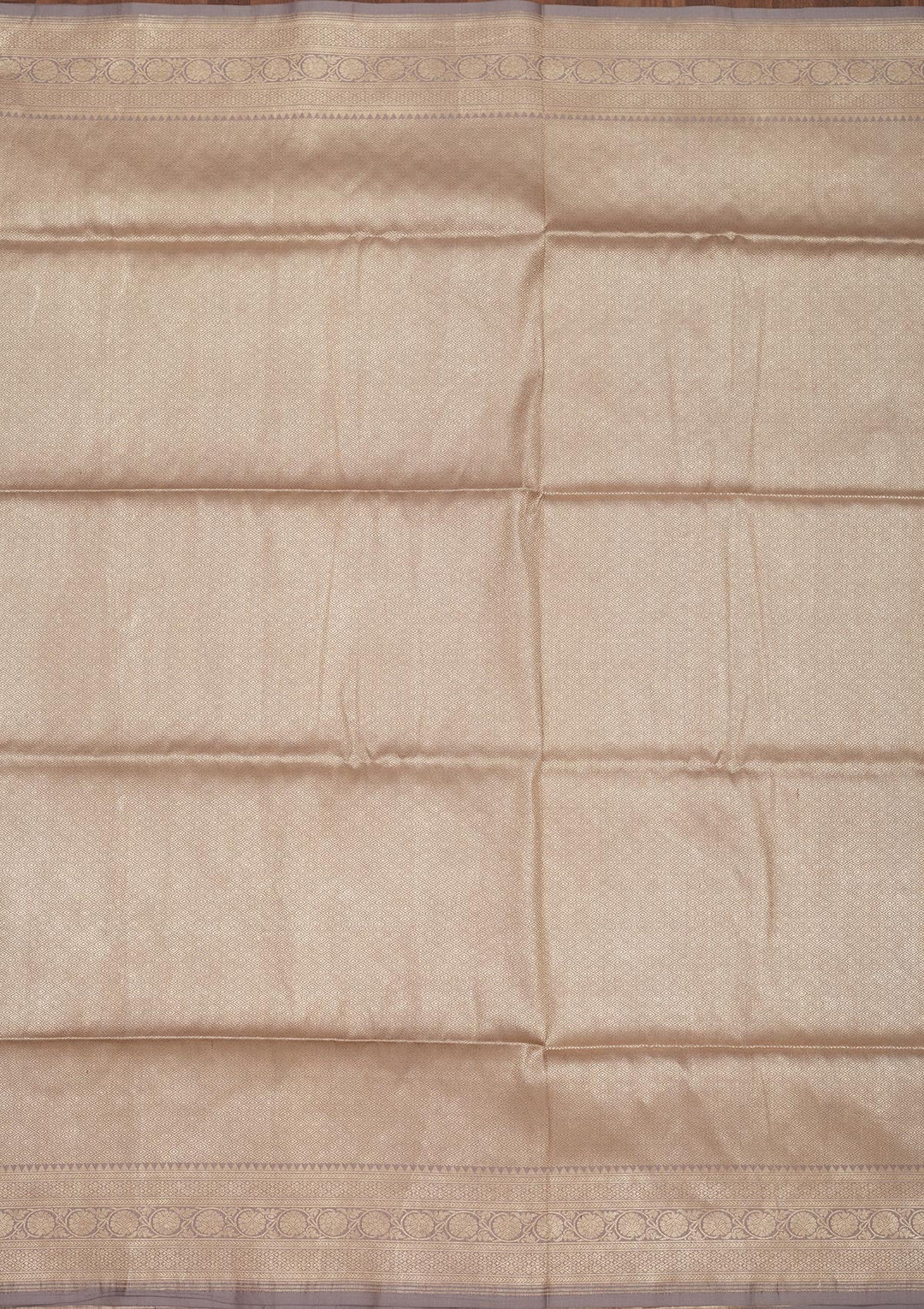Grey Zariwork Pure Silk Saree-Koskii