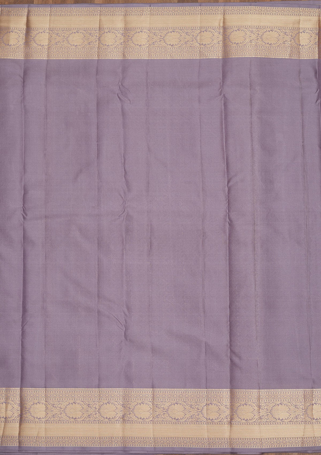 Grey Zariwork Pure Silk Saree-Koskii