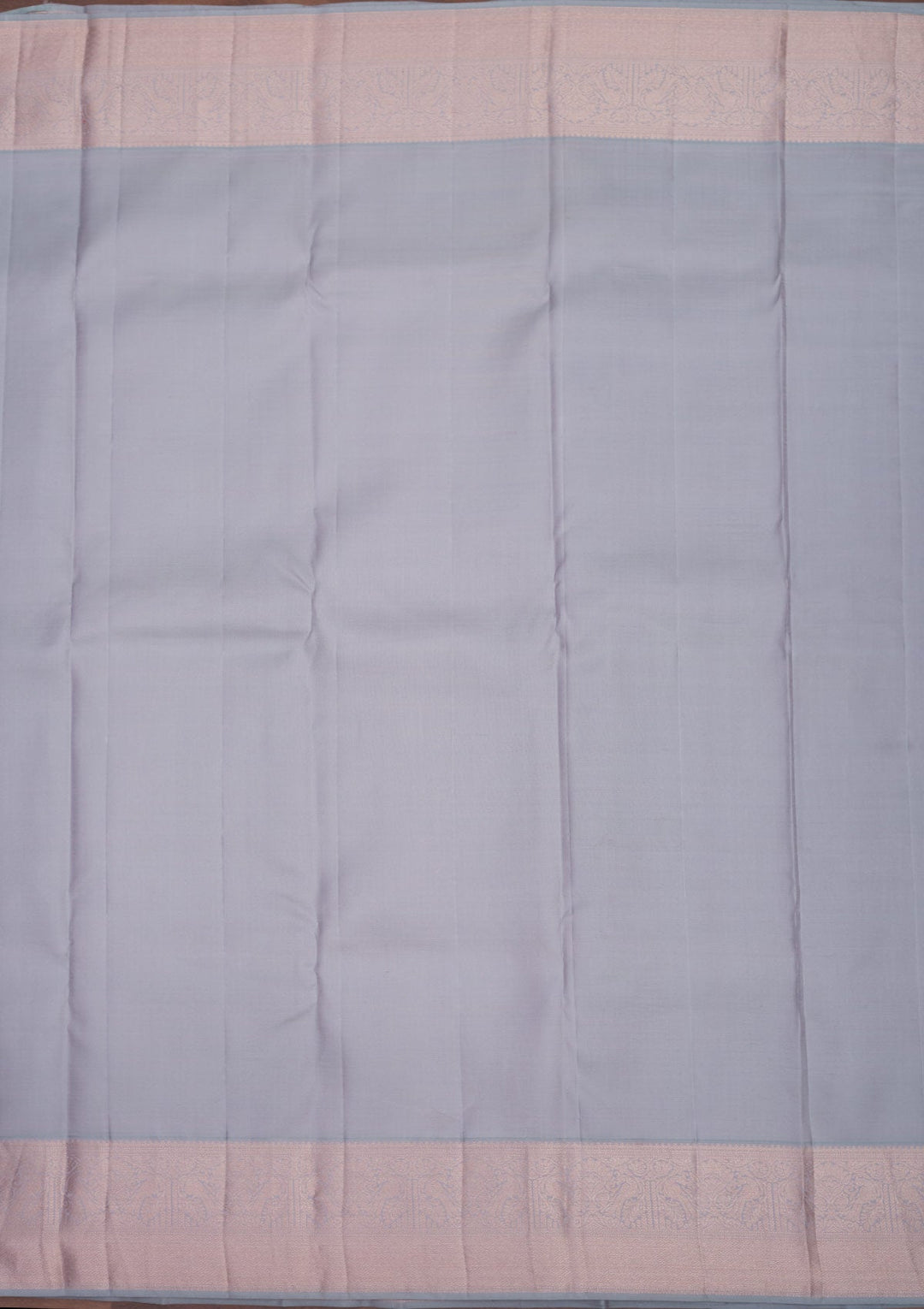 Grey Zariwork Pure Silk Saree