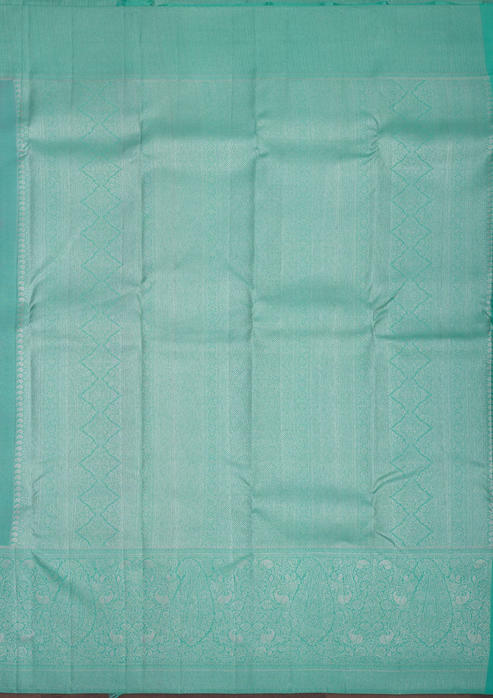 Grey Zariwork Pure Silk Saree