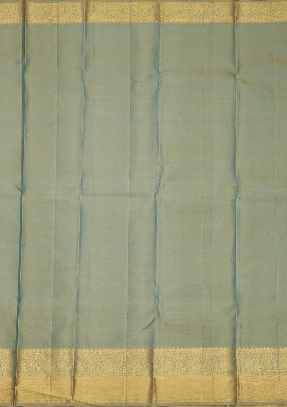 Grey Zariwork Pure Silk Saree