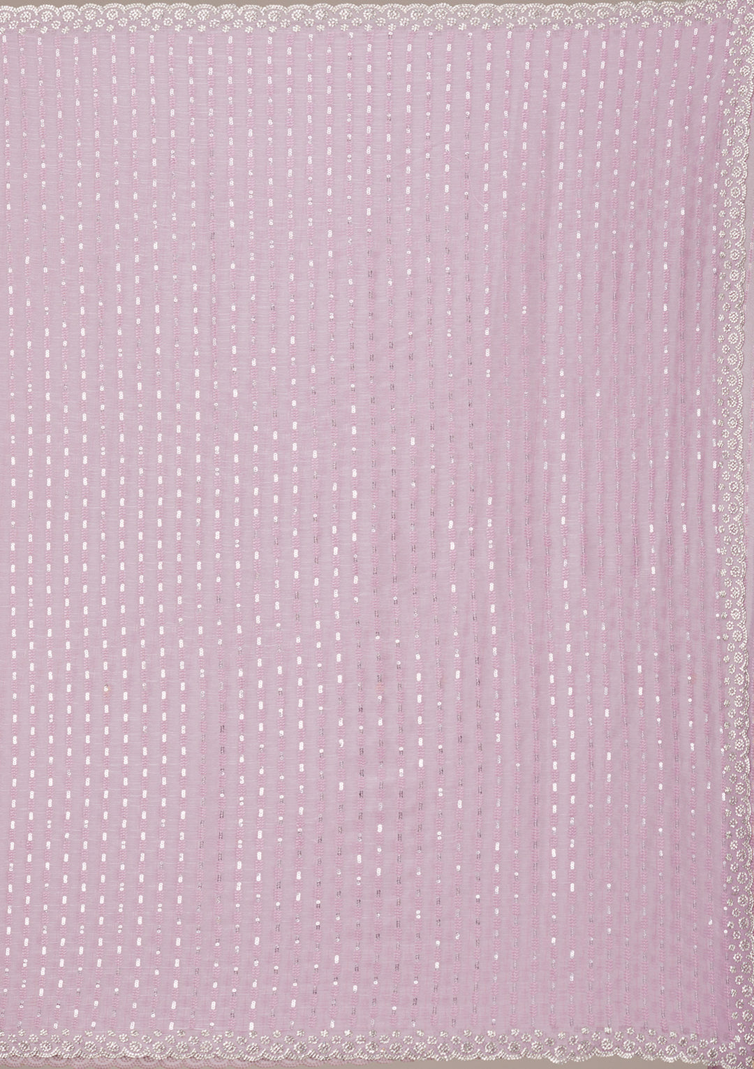 Lavender Stonework Georgette Saree