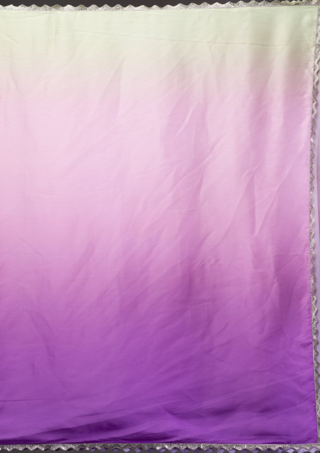 Lavender Stonework Satin Saree-Koskii