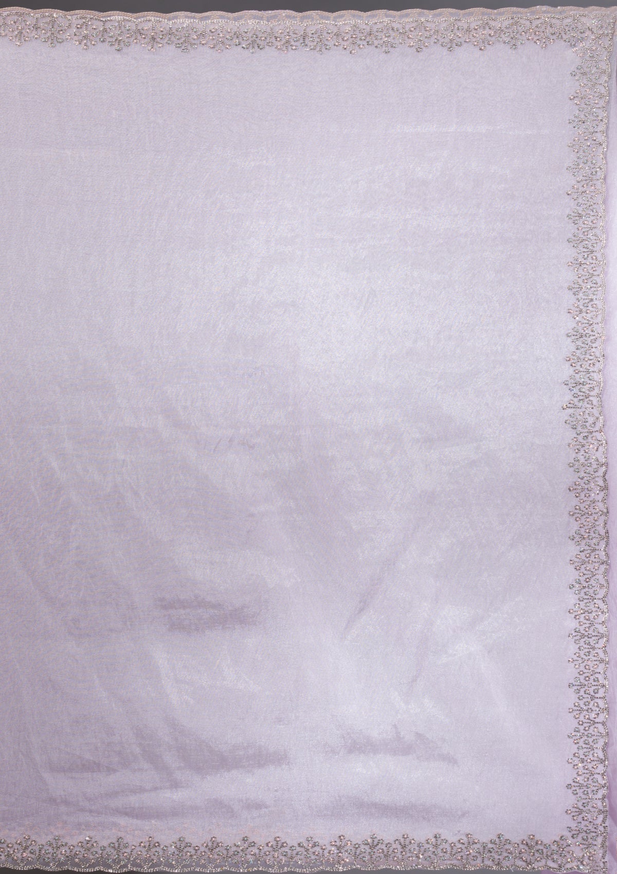 Lavender Stonework Tissue Saree-Koskii