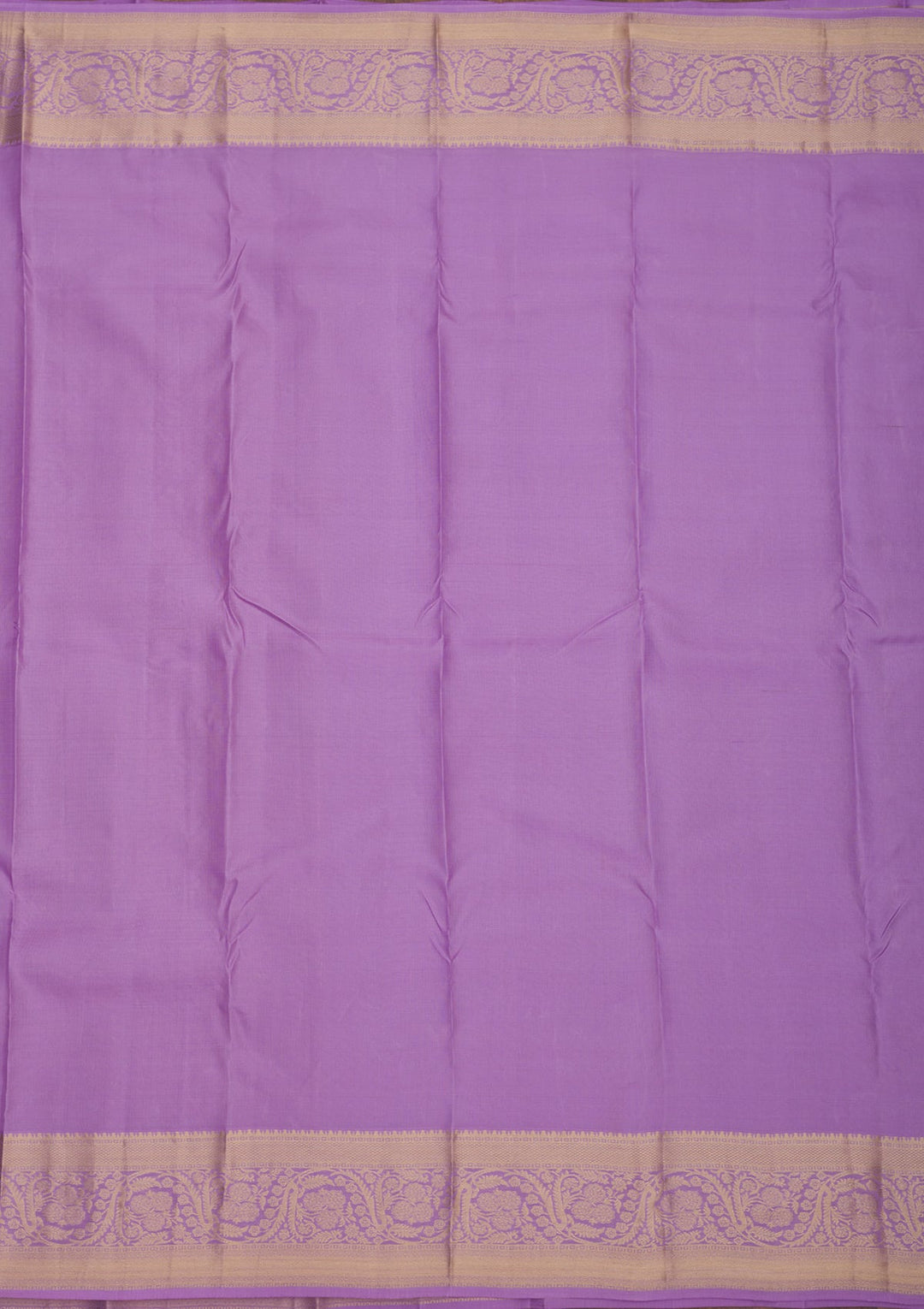 Lavender Zariwork Pure Silk Saree-Koskii