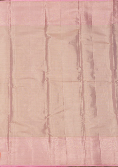 Lavender Zariwork Pure Silk Saree-Koskii