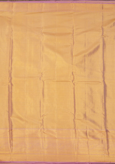 Lavender Zariwork Pure Silk Saree-Koskii