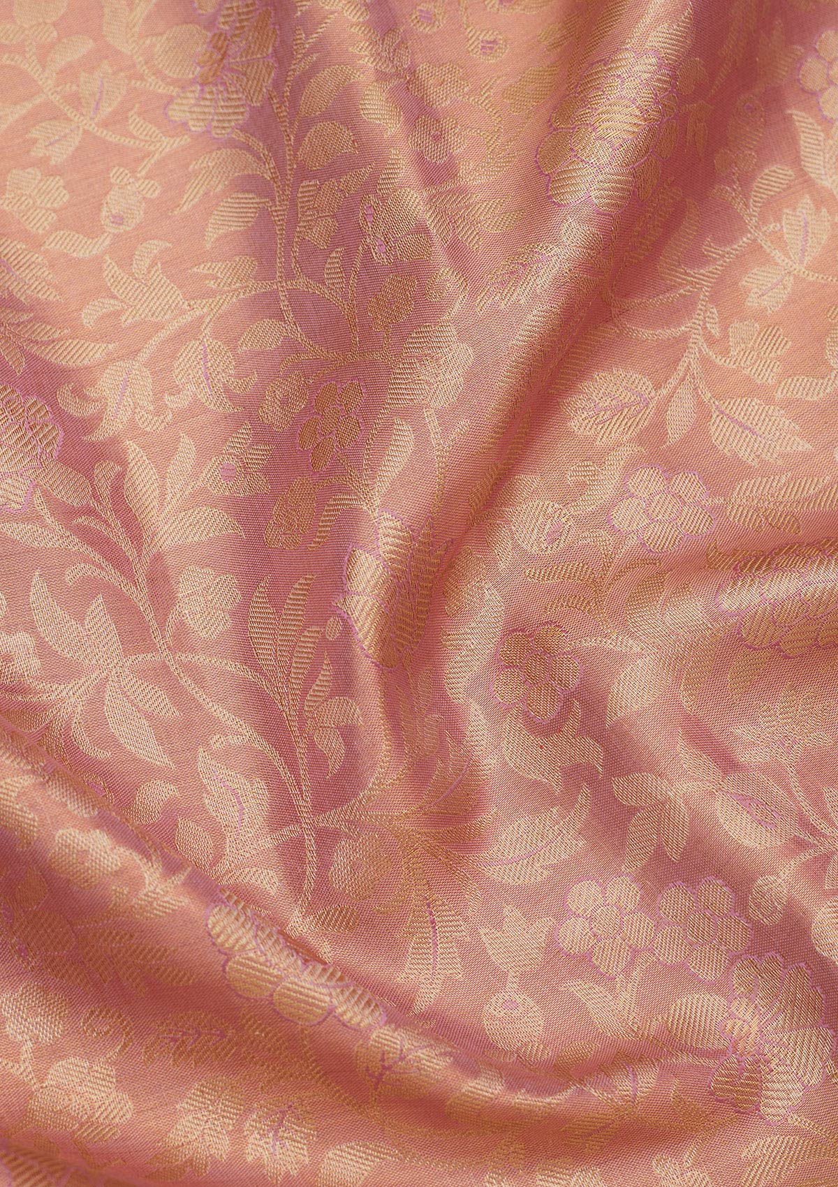 Lavender Zariwork Pure Silk Saree-Koskii