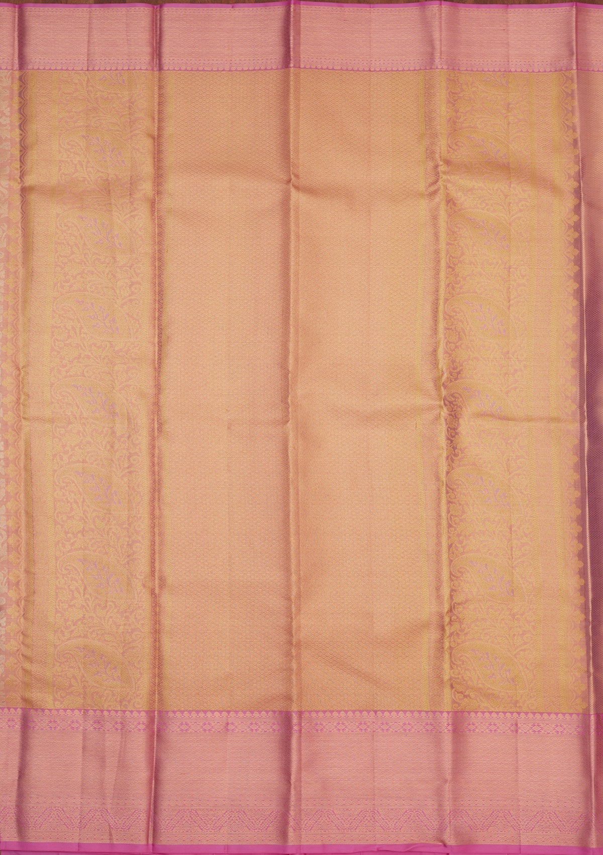 Lavender Zariwork Pure Silk Saree-Koskii